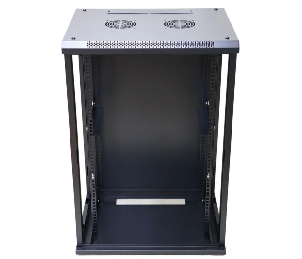 ExtraLink Wisząca 19" 18U 600x450mm (czarna) - 489491 - zdjęcie 3